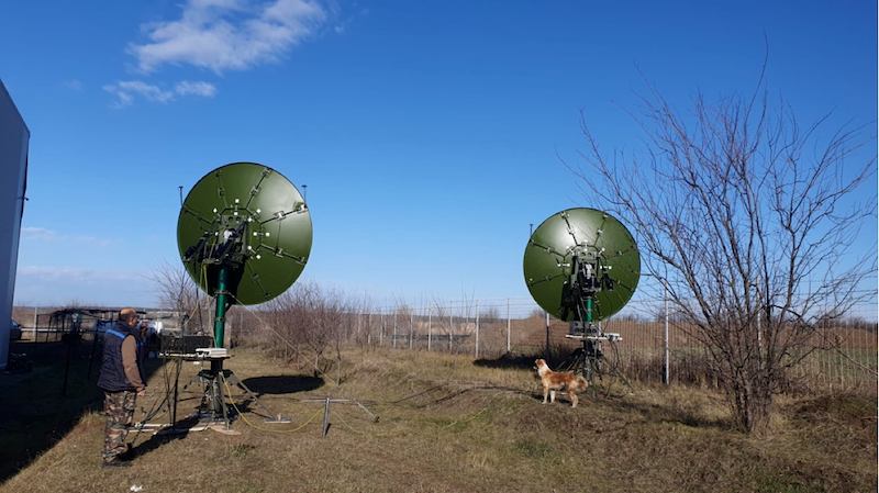 180 km link test